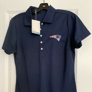 New England Patriots NIKE Dri-Fit Polo Golf Shirt